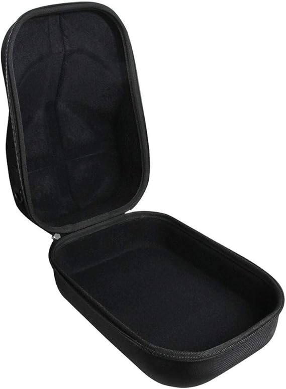 Black Hard Shell Portable Hat Case EVA Crush-Proof Large Capacity Travel Storage Box with Handle for Baseball Caps and Snapbacks