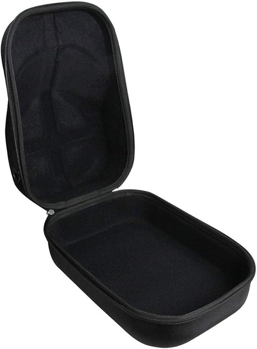 Black Hard Shell Portable Hat Case EVA Crush-Proof Large Capacity Travel Storage Box with Handle for Baseball Caps and Snapbacks