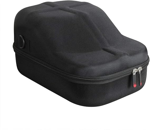 Black Hard Shell Portable Hat Case EVA Crush-Proof Large Capacity Travel Storage Box with Handle for Baseball Caps and Snapbacks
